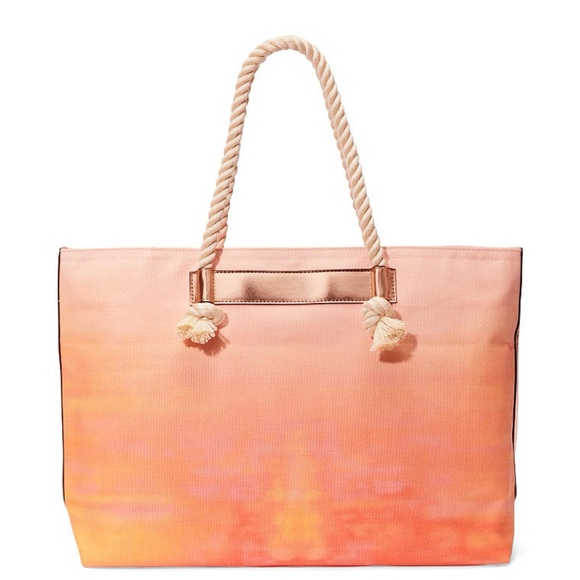 Victoria’s Secret Large Canvas Tote Bag - Picture 2 of 4